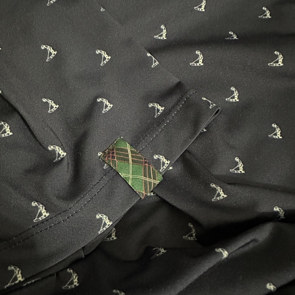 Donald Ross Sportswear Pinehurst TARTAN COLLECTION Blue Putterboy Polo S/S Sz S - Picture 7 of 7